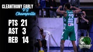 Cleanthony Early highlights against Champville || Champville VS Sagesse 2023-2024