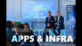 APPS and INFRASTRUCTURE - Marcin Kucharski i Błażej Miśkiewicz podczas Cloud Challengers kick-off