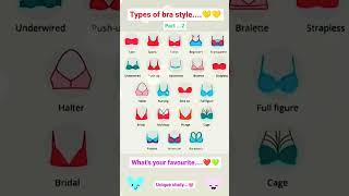 bra types.... part 2