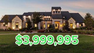 TOUR A $3.99M LUXURY MANSION HOUSE TOUR NEAR DALLAS TEXAS!