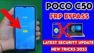 Poco C50 Frp Bypass Without Pc & Poco C50 Pattern Password Unlock