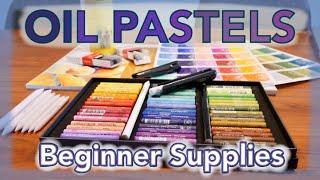 Oil pastels: Painting Materials and Supplies for beginners