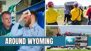 AROUND WYOMING: Mass Casualty Drill, Fire Training, and Special Guests!