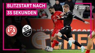 Rot-Weiss Essen - SV Sandhausen, Highlights mit Live-Kommentar | 3. Liga | MAGENTA SPORT