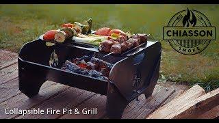 Chiasson Smoke - Collapsible Fire Pit and Grill