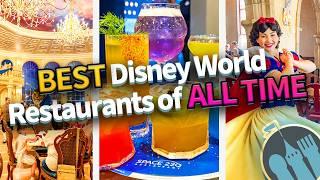 The BEST Disney World Restaurants of ALL TIME