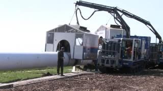 Lassen van leidingen Visser & Smit Hanab in Waddinxveen