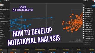 SPS625 - How to Develop Notational System in Sports Performance Analysis