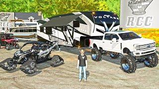 RCC CAMPERS! MONSTER CAMPER & TRUCK BUILD FOR CUSTOMER! (RCC) | FS22