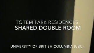 Shared Double Room Tour - Totem Park Residence, UBC