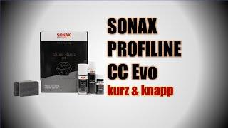 SONAX PROFILINE CC Evo Keramikversiegelung kurz und knapp erklärt #SONAXschweiz