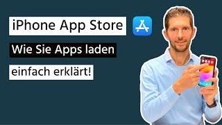 Neue Apps aus dem App Store laden (iPhone)