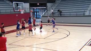 Luke Seals Basketball Scrimmage 1