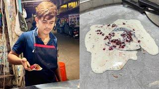 Most Unique Live Chilli Paan Pasand Tawa Icecream|Manek Chowk Street Food|