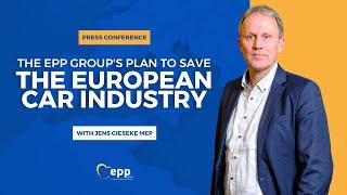 Press conference: The EPP Group's plan to save the European car industry