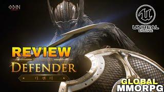 ODIN VALHALLA RISING Global Gameplay DEFENDER (WARRIOR )  Review MMORPG Unreal Engine 4