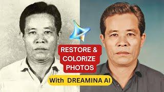 Restore & Colorize Portraits with Dreamina AI - Easy Photo Editing