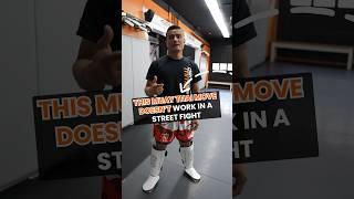 This Muay Thai Move Doesn’t Work In a Street Fight#muaythai #martialarts