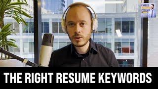 #315) How to Include the Right Resume Keywords | PLUS Job Seeker News