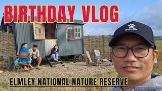 Birthday vlog Elmley National Nature Reserve Uk Dipen Gurung vlog