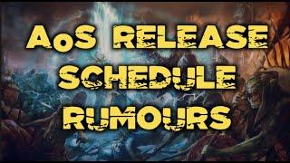 Age of Sigmar Release Schedule Rumours