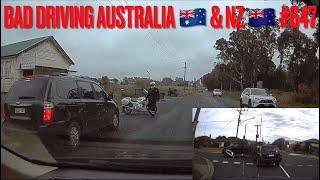 BAD DRIVING AUSTRALIA & NZ # 647... I Cant See