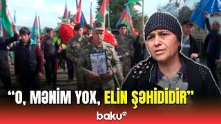 Şəhid Vüsal Orucov son mənzilə yola salındı