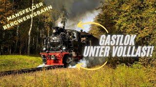 Gastlok 99 4652 unter Volllast! | Eisenbahnfest bei der Mansfelder Bergwerksbahn + Oldtimertreffen