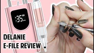 AMAZON E-FILE REVIEW | DELANIE ELECTRIC NAIL DRILL MACHINE | Electric nail file