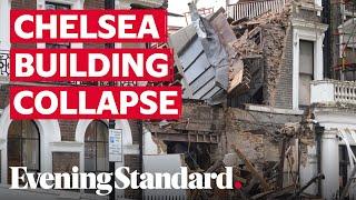 Chelsea ‘basement collapse’: Two houses destroyed in south west London as 40 residents evacuated