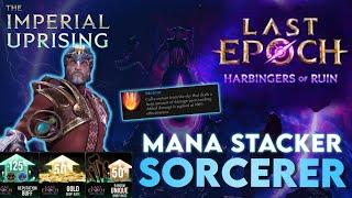 Top Mana Stacker Meteor Build in Last Epoch Harbingers of Ruin