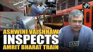 “General coach with premium facilities…” Ashwini Vaishnaw inspects Amrit Bharat train in Chennai