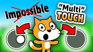 Impossible "Multi-Touch" Joysticks!!!  Mobile Friendly Scratch Coding Tutorial