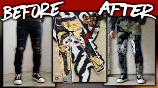 DIY | Custom DEDWRLDWIDE Jason Denim Pants | JULIUS