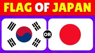  Flag Quiz  | Guess The Correct Flag 