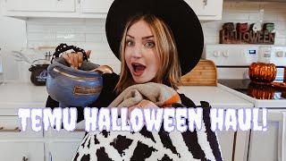 Huge Halloween Temu Haul