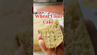 Wheat Flour Cake Today's My Evening Snacks  #shorts #viral #cake