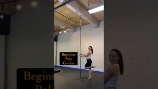 How to Pole Dance// Beginner Pole Dance Combo #poledance  #polefitness