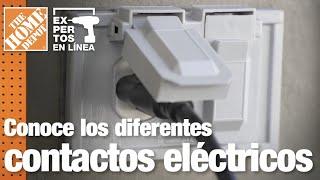 Conoce los diferentes contactos eléctricos | Eléctrico | The Home Depot Expertos