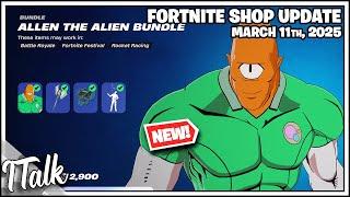 *NEW* ALLEN THE ALIEN & CROCS & MORE! Fortnite Item Shop [March 11th, 2025] (Fortnite Chapter 6)