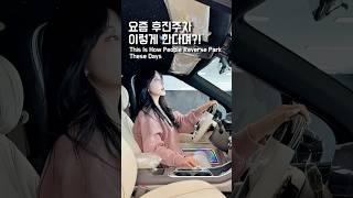 요즘 후진주차 이렇게 한다며?So this is how people reverse park these days #VEGA #카니발하이리무진 #카니발튜닝 #럭셔리카니발