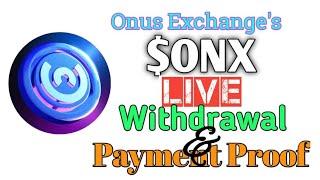 $ONX Airdrop Live Withdrawal & Instantly Received || Onus Exchange Listing in Few Days