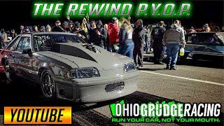 D Team Racing's REWIND backwards race at Dragway 42