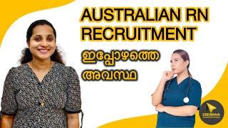 Australian Registered Nurse Recruitment | Current Situation