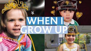 When I Grow Up | Childhood Cancer Awareness Month