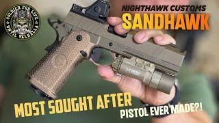 Nighthawk Customs Sandhawk Pistol Review: Unveiling Nighthawk Customs most Elite 1911DS Pistol!