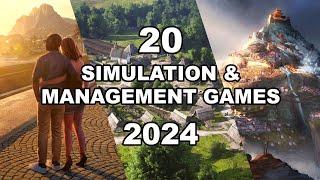 20 tycoon, sim & management games upcoming in 2024 + the free demos [PC]