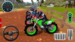 Offroad Outlaws Motocross Dirt Bike Racing Game #1 - Stunt Bike Offroad Driving - Android Gmaeplay