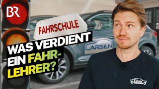 Fit für den Führerschein in der Fahrschule: Das verdient ein Fahrlehrer | Lohnt sich das?  |  BR