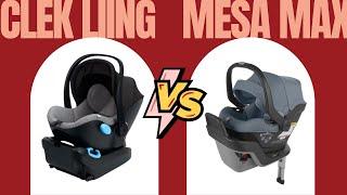 Clek Liing vs. UPPAbaby Mesa Max | Infant Car Seat Comparison | CANADA